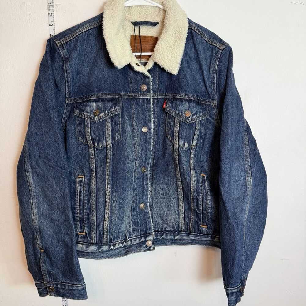 Levis Sherpa Trucker Jackets Levi's Size XL